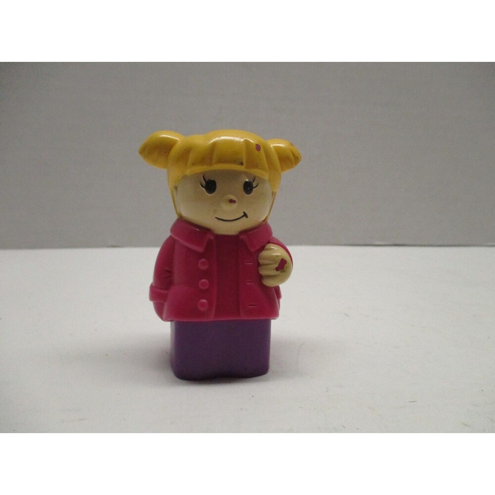 First Builders Blonde Girl Loose 3" Figure Mega Bloks